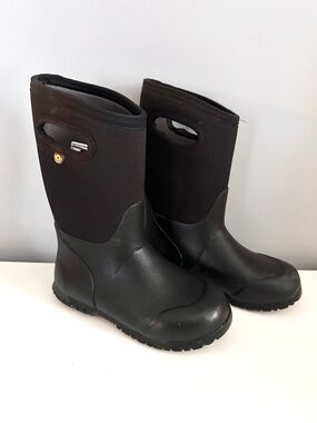 Bogs Classic II Insulated Boots - Black, Waterproof, Insulated, Pull On, Size 2